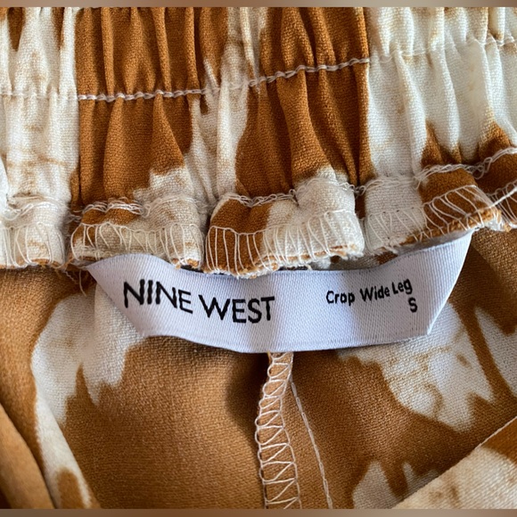 NWT Nine West Women’s Crop Wide Leg Size Small - Picture 3 of 3